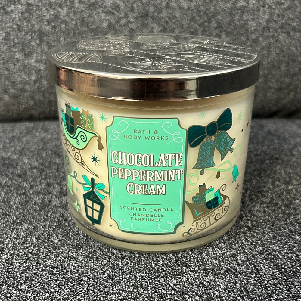 Bath & Body Works Chocolate Peppermint Cream Candle